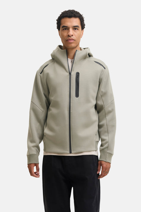 Sweater met kap - Vetiver