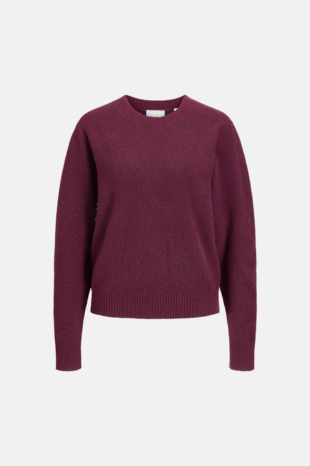 Trui met ronde hals rood - JJXX