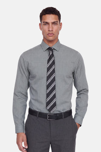 Hemd (lange mouwen) grijs - PREMIUM by JACK & JONES