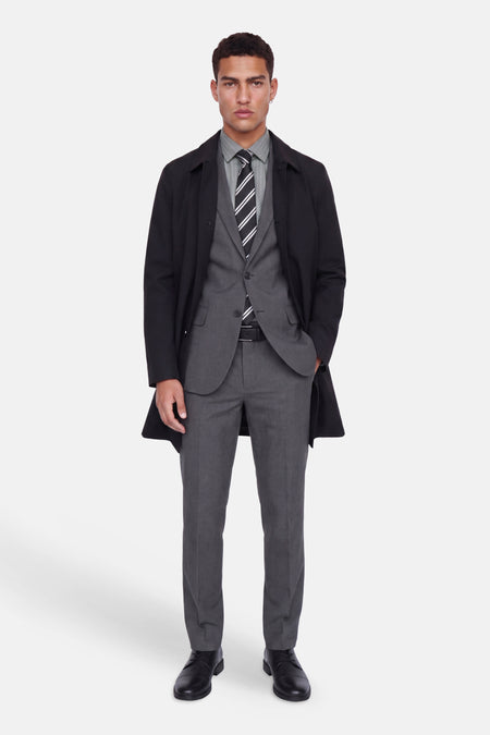 Chemise à manches longues - gris