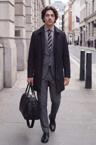 Hemd (lange mouwen) grijs - PREMIUM by JACK & JONES