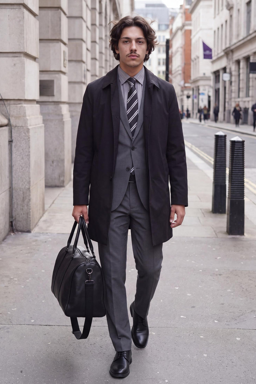 Hemd (lange mouwen) grijs - PREMIUM by JACK & JONES