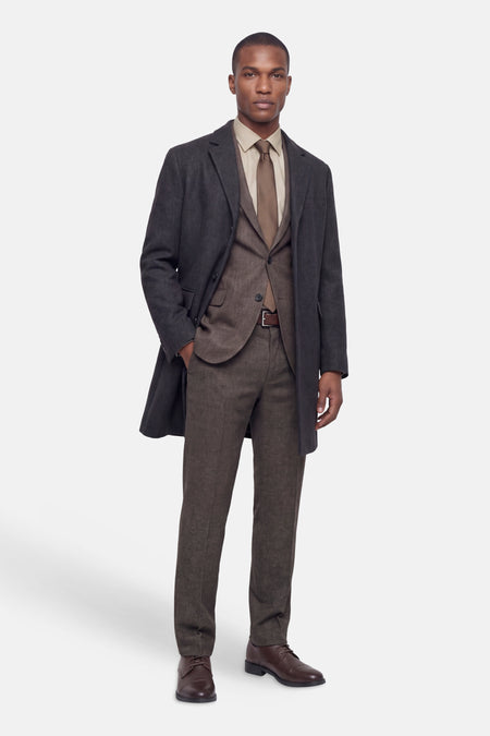 Chemise à manches longues - beige