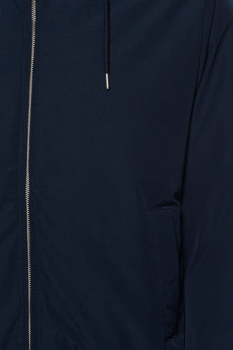 Korte jas - blauw