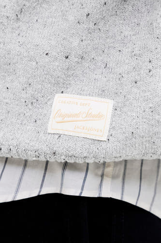 Trui met ronde hals grijs - ORIGINALS BY JACK & JONES
