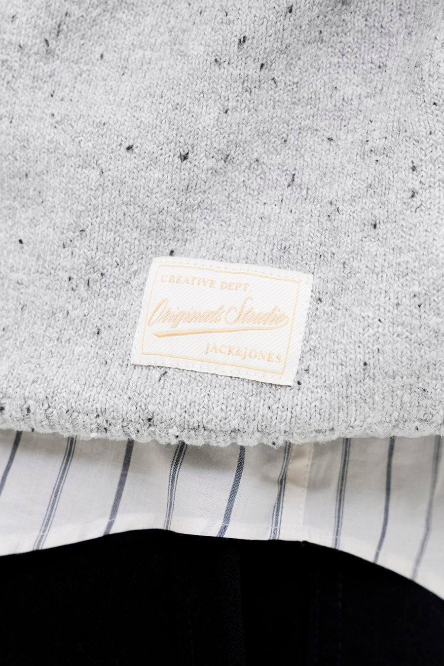 Trui met ronde hals grijs - ORIGINALS BY JACK & JONES