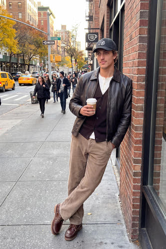 Kostuumbroek beige - JACK & JONES JEANS INTELLIGENCE