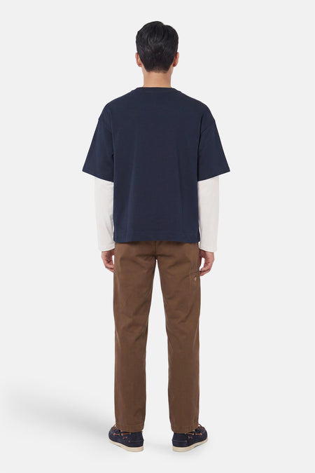 T-shirt met lange mouwen - blauw