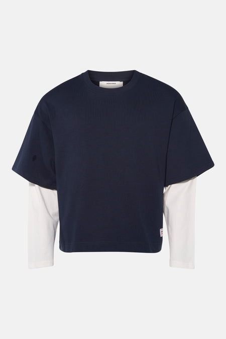 T-shirt met lange mouwen - blauw