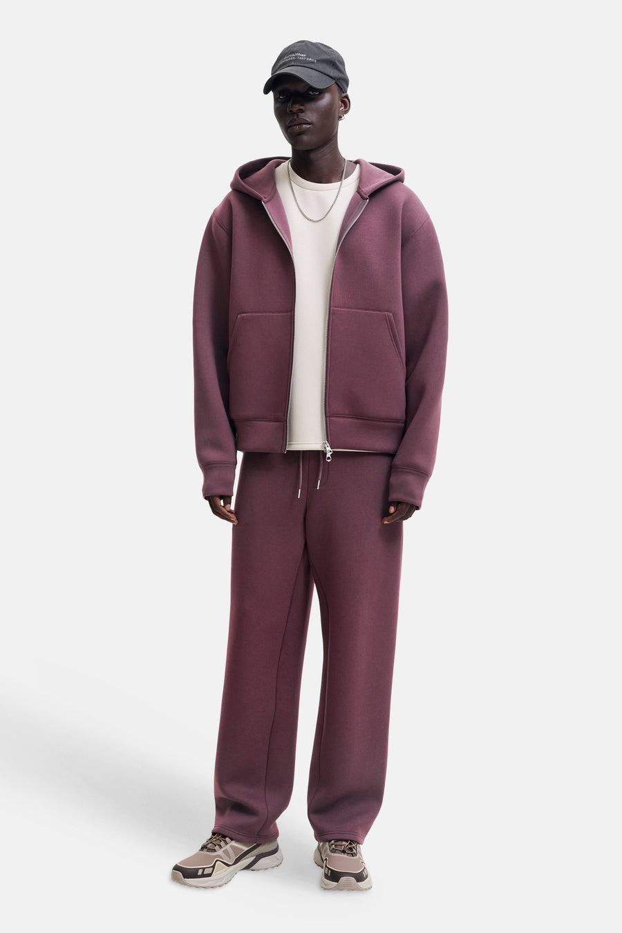 Sweat à capuche rouge - CORE BY JACK & JONES