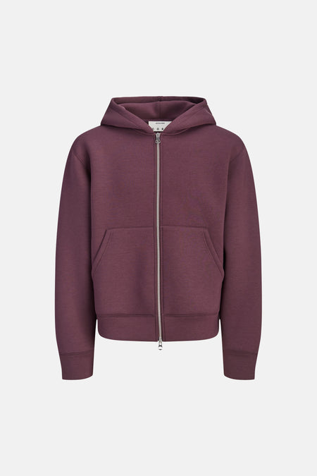 Sweat à capuche - Bordeaux
