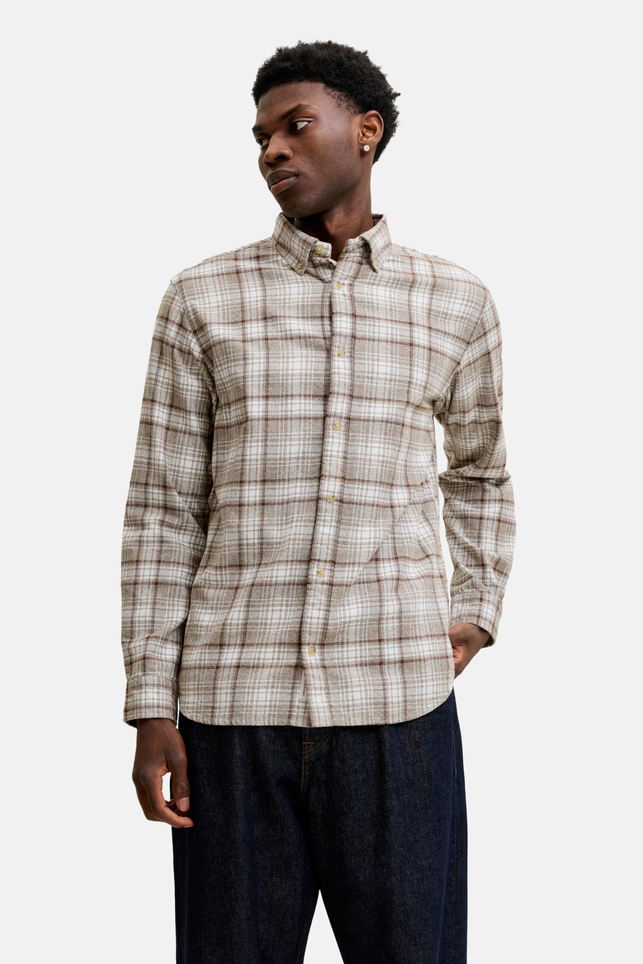 Chemise (manches longues) beige - ORIGINALS BY JACK & JONES