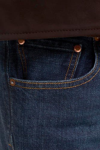 Jeans tapered dark blue denim - JACK & JONES JEANS INTELLIGENCE