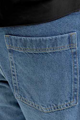 Jeans wide mid blue denim - JACK & JONES JEANS INTELLIGENCE
