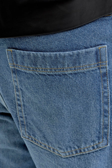ALEX - mid blue denim
