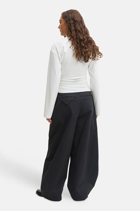 T-shirt met lange mouwen - Cloud Dancer