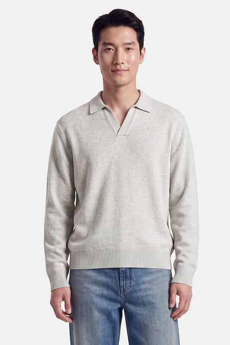 Pull O-hals - grijs