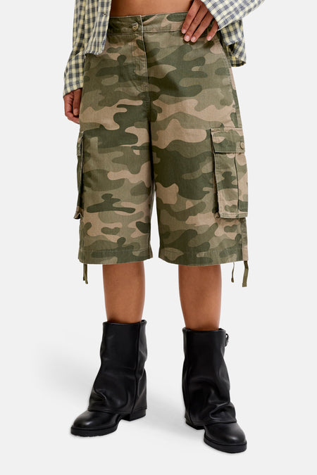 Cargo shorts groen - JJXX