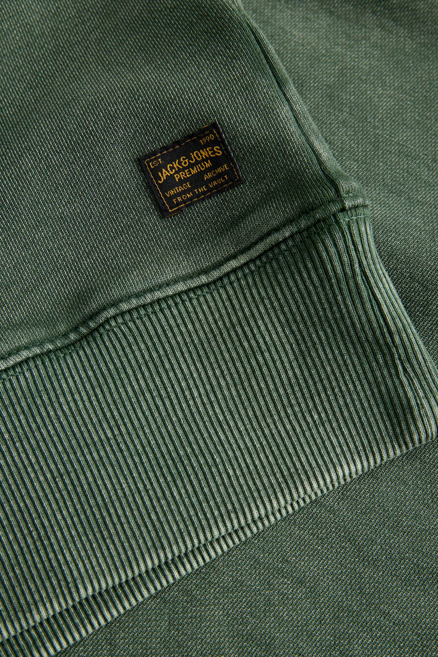 Sweat col O vert - ORIGINALS BY JACK & JONES