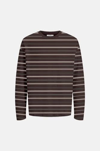 T-shirt (lange mouwen) bruin - CORE BY JACK & JONES