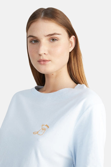 T-shirt met korte mouwen - Lichtblauw