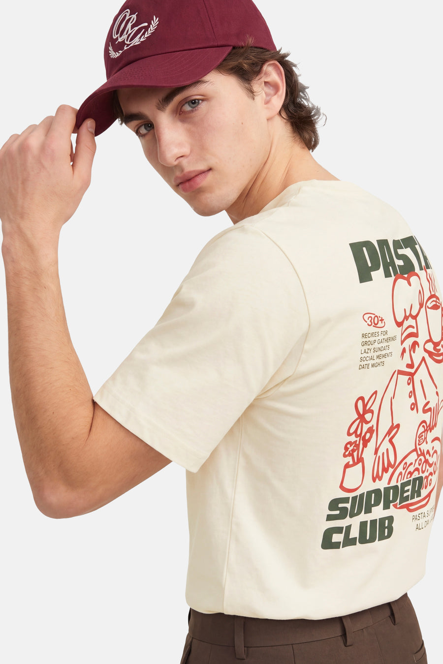 T-shirt met korte mouwen - wit