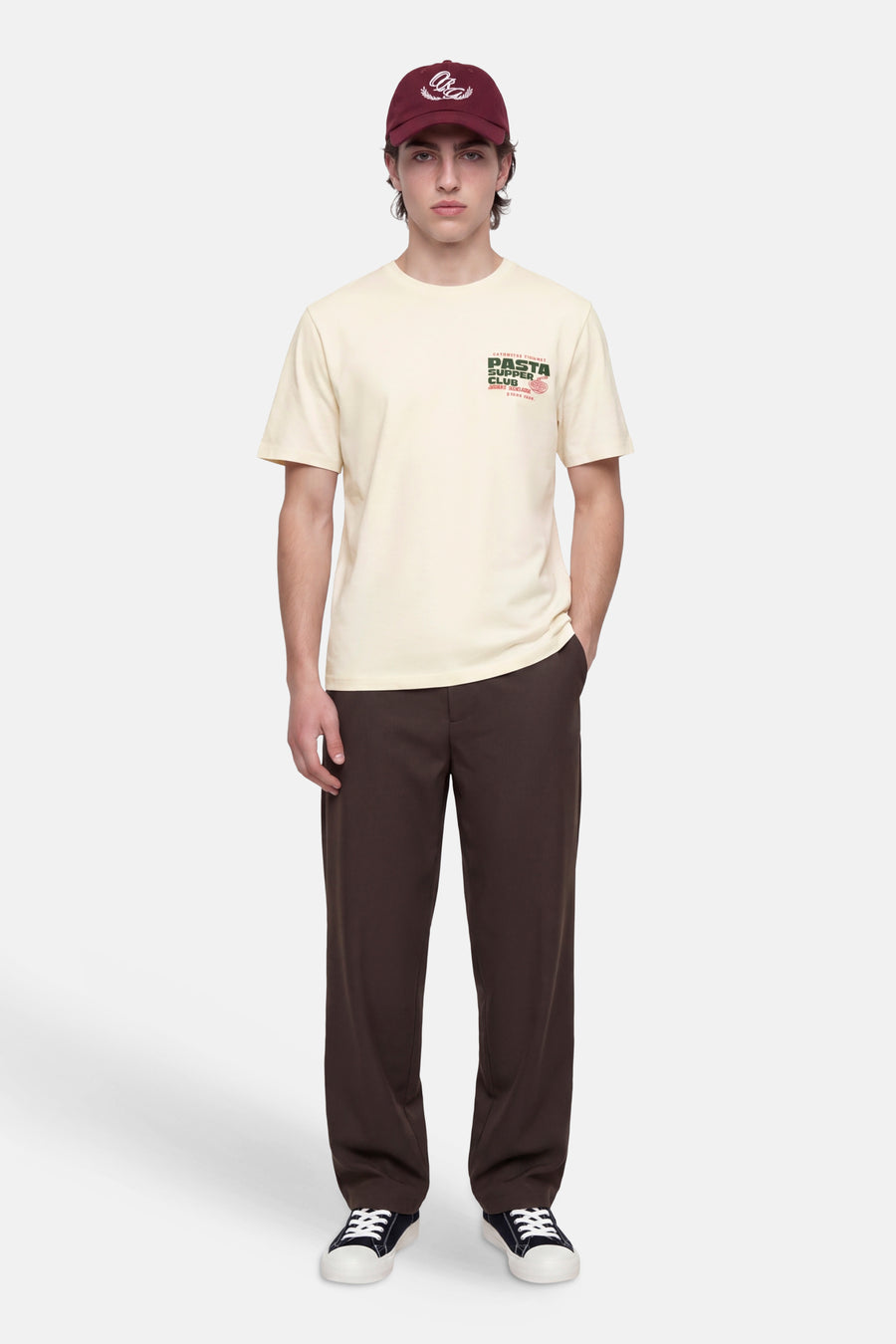 T-shirt met korte mouwen - wit