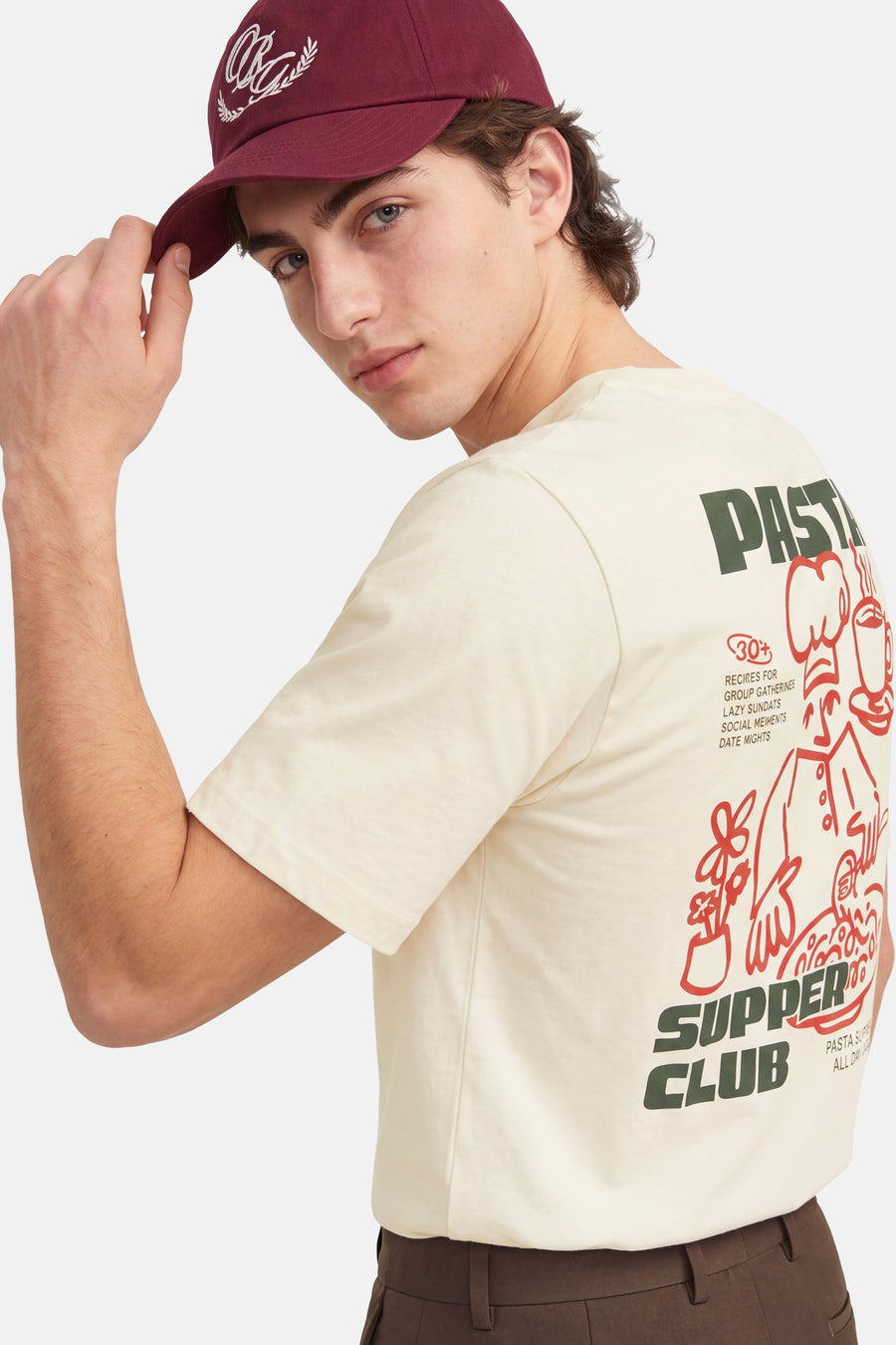 T-shirt met korte mouwen - wit