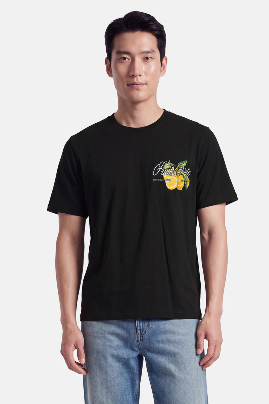 T-shirt met korte mouwen - zwart