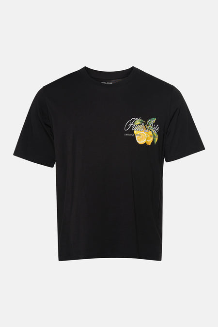 T-shirt (korte mouwen) zwart - ORIGINALS BY JACK & JONES