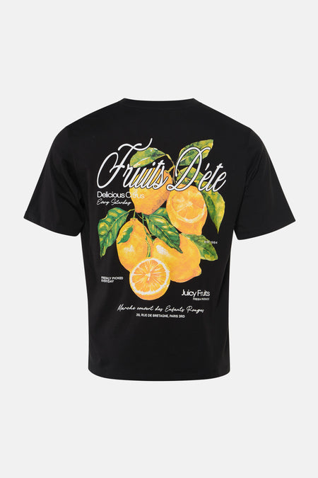 T-shirt (korte mouwen) zwart - ORIGINALS BY JACK & JONES