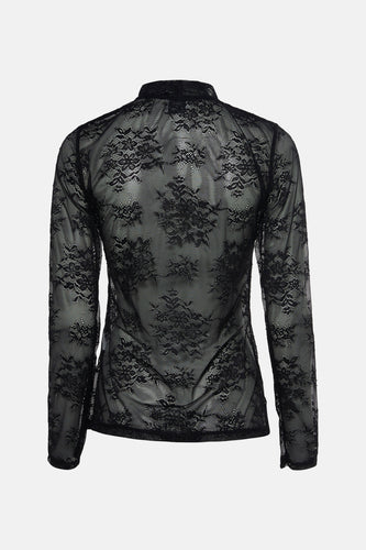 T-shirt met lange mouwen - zwart - Terra di Siena