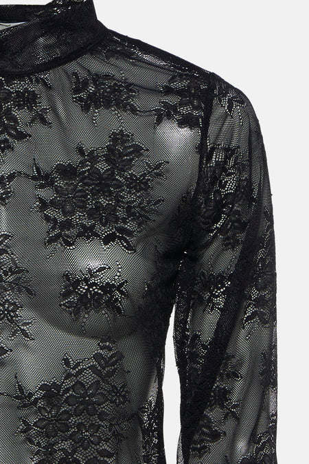 T-shirt met lange mouwen - zwart