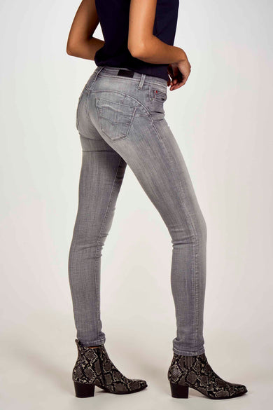 WONDER SKINNY - light grey denim