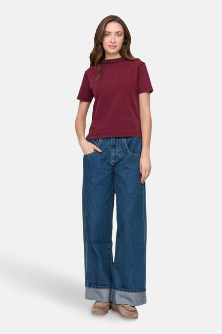 T-shirt met korte mouwen - rood