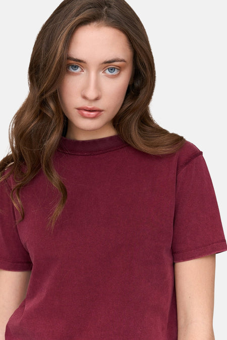 T-shirt met korte mouwen - rood