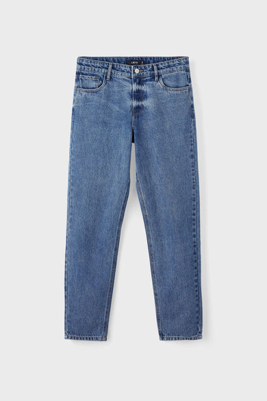 NLMNIZZA - mid blue denim