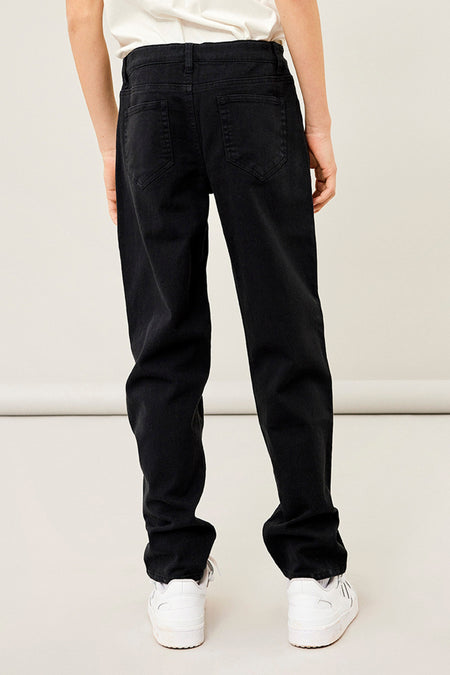 Straight jeans - zwart