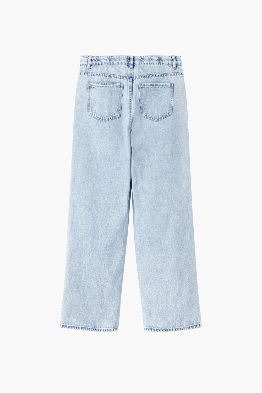 Jeans wide Mid blue denim - LMTD
