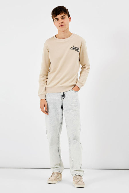 Straight jeans - light blue denim