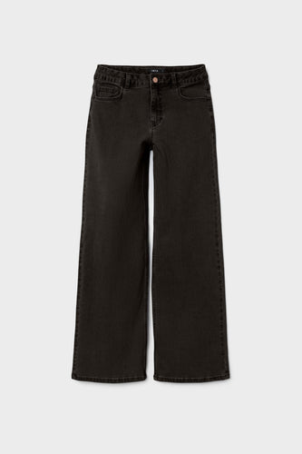 Wide jeans - black denim