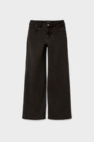 Wide jeans - black denim