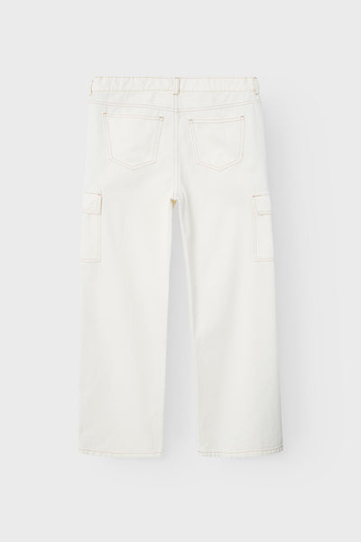 Jeans straight Blanc - LMTD