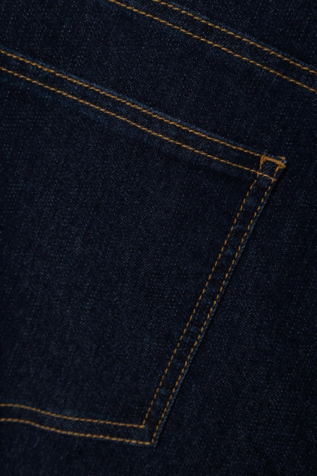 Straight jeans - dark blue denim