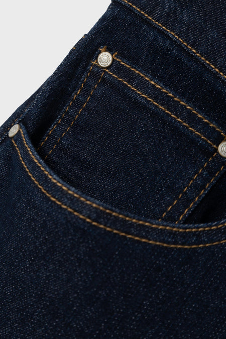 Straight jeans - dark blue denim