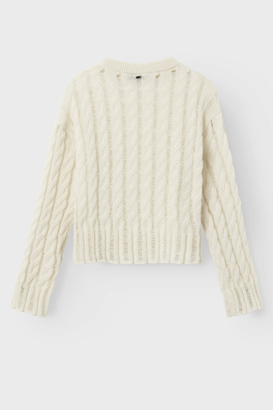 Pull met ronde hals - beige - LMTD