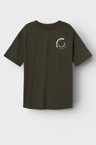 T-shirt met korte mouwen - bruin - LMTD