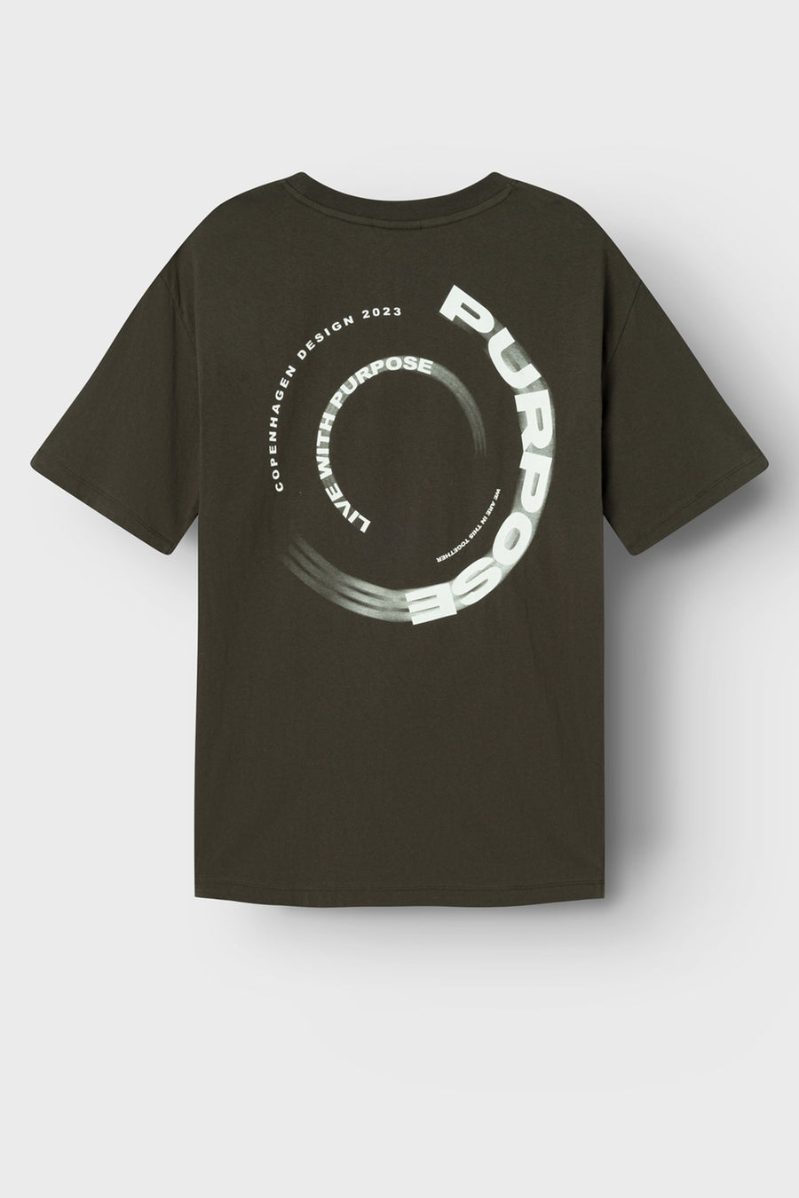 T-shirt met korte mouwen - bruin - LMTD