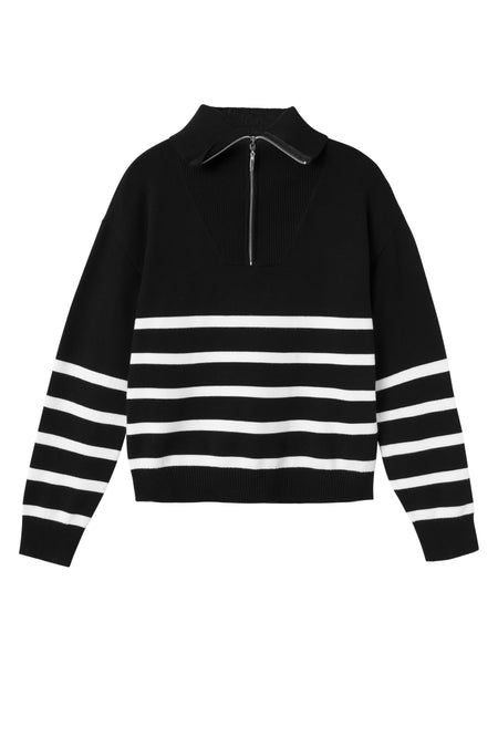 Trui met ronde hals Black denim - LMTD