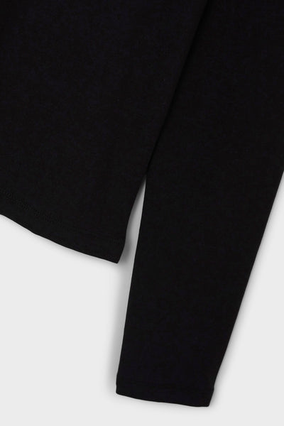 Pull col O Black denim - LMTD